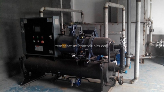 35 Degree Low-temp Water Cooled Screw Chiller For Chemical / Die Casting