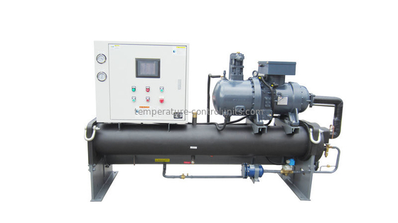 35 Degree Low-temp Water Cooled Screw Chiller For Chemical / Die Casting